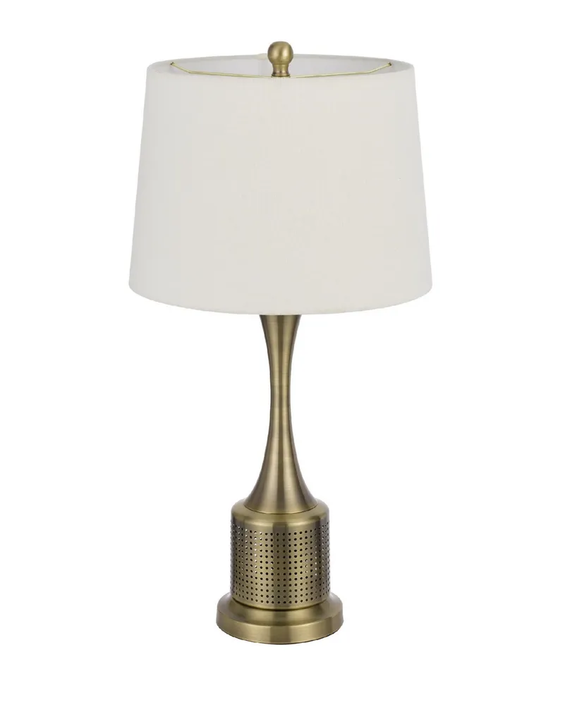 27.5" Height Metal Table Lamp Set