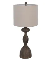 29.5" Height Finish Resin Table Lamp Set