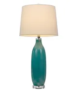 29" Height Glass Lamp Set