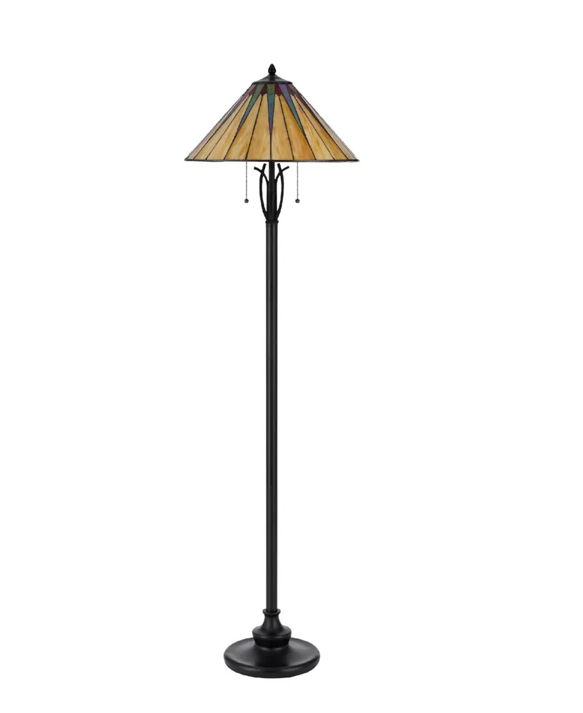 61" Height Metal and Resin Floor Lamp