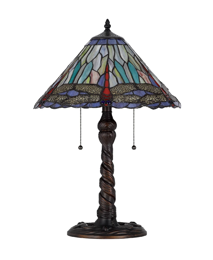 23" Height Metal and Resin Table Lamp