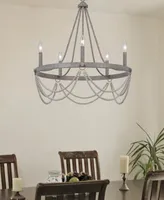 Anniston 29" Height Metal Chandelier