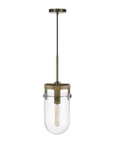 Stovall 1 Light 21" Height Metal Pendant