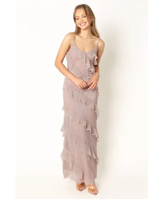 Women's Petal and Pup Ciao Ruffles Maxi Dress