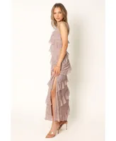 Women's Petal and Pup Ciao Ruffles Maxi Dress