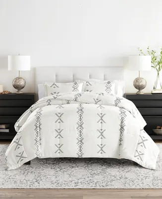Home Collection Premium Urban Stitch Patterned Comforter Set
