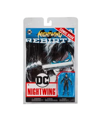Dc Direct Nightwing with Dc Rebirth Comic Dc Page Punchers 3" Figure