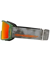 Oakley Unisex Line Miner L Stale Sandbech Signature Series Snow Goggles, Mirror OO7070