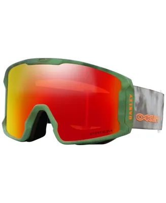 Oakley Unisex Line Miner L Stale Sandbech Signature Series Snow Goggles, Mirror OO7070