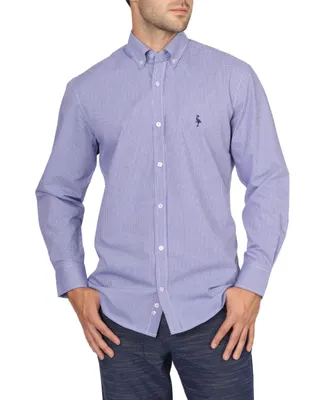 Tailorbyrd Mens Gingham "On the Fly" Shirt