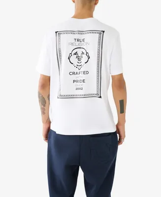 True Religion Men's Short Sleeve Frame T-shirt