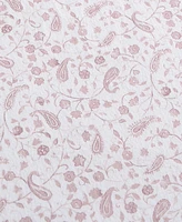 Laura Ashley Paisley Prance Cotton Flannel -Pc. Sheet Set