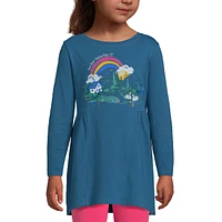 Lands' End Child Girls Long Sleeve Tunic Top