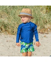 Toddler, Child Boys Beach Stripe Fedora Hat