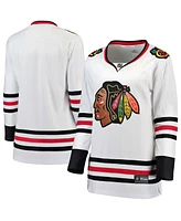 Women's Fanatics White Chicago Blackhawks Away Breakaway Jersey