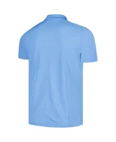Men's Nike Light Blue Tour Championship Performance Victory Polo Shirt