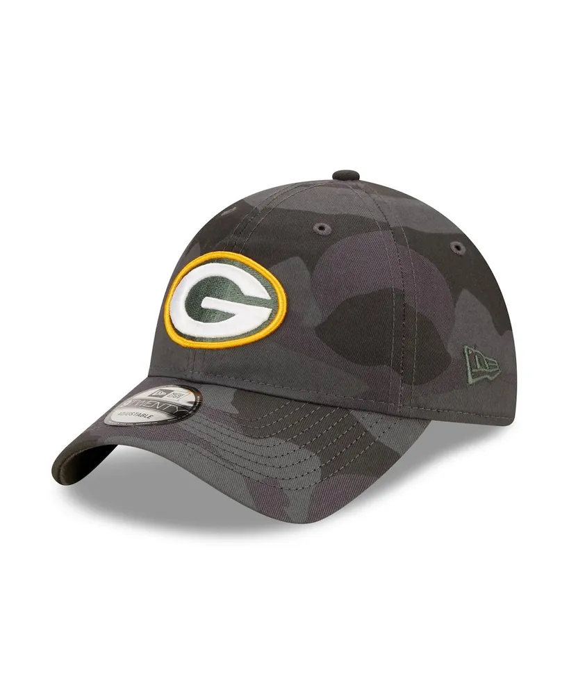 Men's New Era Camo Green Bay Packers Core Classic 2.0 9TWENTY Adjustable Hat