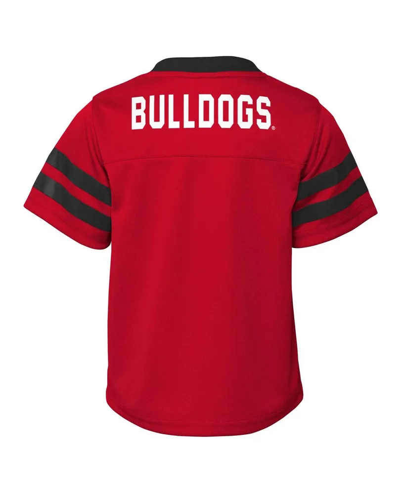 Preschool Boys and Girls Red Georgia Bulldogs Two-Piece Red Zone Jersey and Pants Set
