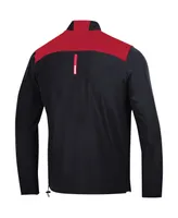 Men's Under Armour Black Maryland Terrapins 2023 Motivate Quarter-Zip Top