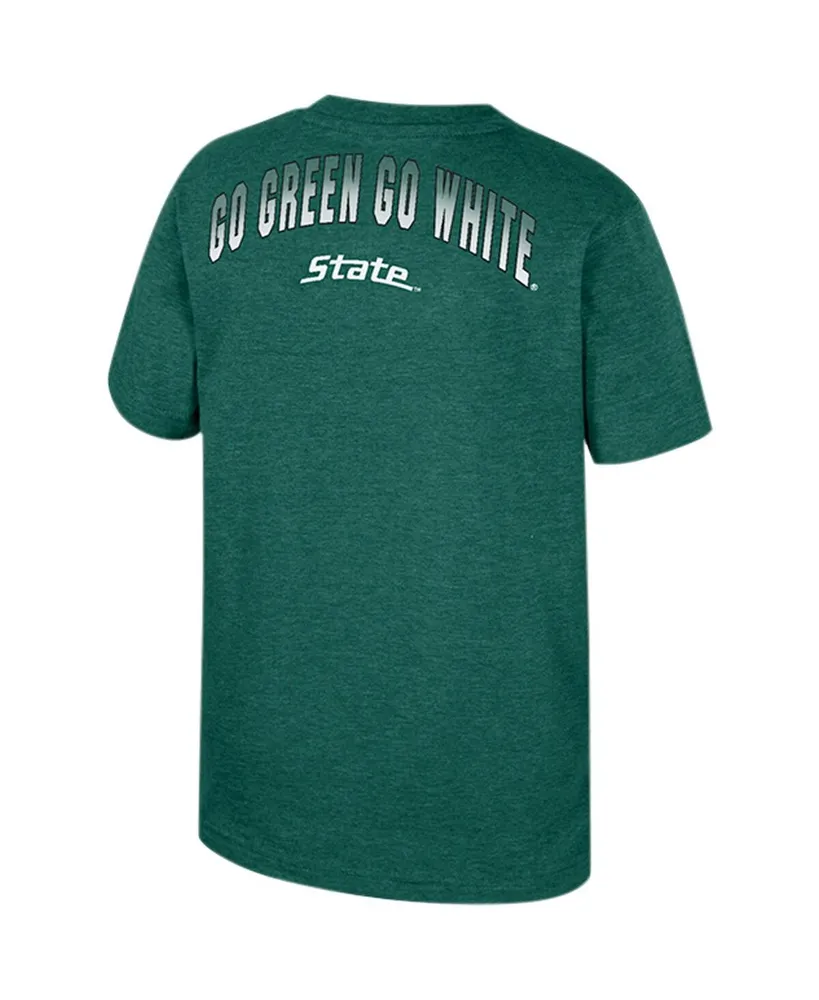 Big Boys Colosseum Green Michigan State Spartans Finn T-shirt