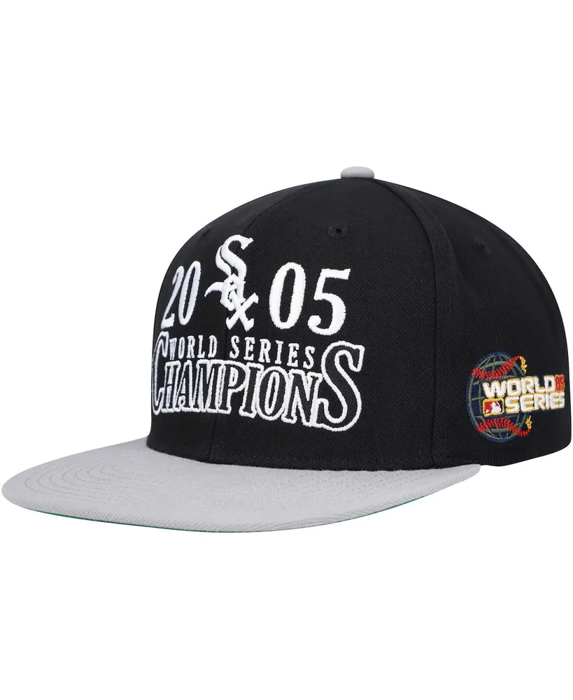 Men's Mitchell & Ness Black Chicago White Sox World Series Champs Snapback Hat