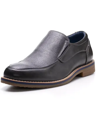 Alpine Swiss Carter Mens Slip On Loafers Snakeskin Dress Shoes Leather Lined