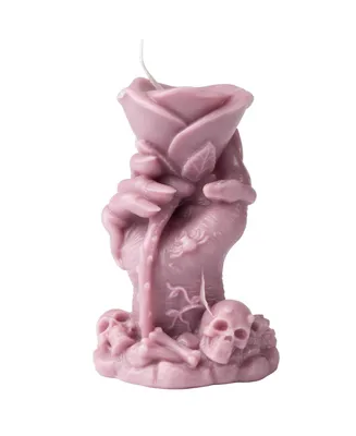 Skull Creative Equinox Flower Candle for Spooky Halloween Decoration