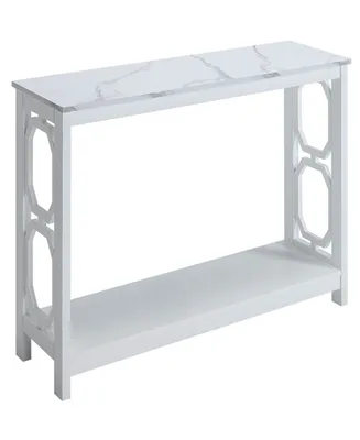 Convenience Concepts 39.5" Mdf Omega Console Table with Shelf