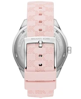 Michael Kors Women's Jessa Multifunction Blush Silicone Watch 40mm