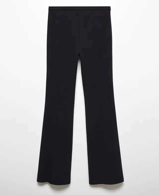 Flared Twill Pants