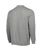 Men's Colosseum Heathered Gray Kentucky Wildcats Tortugas Quarter-Zip Sweatshirt