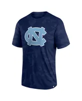 Men's Fanatics Navy North Carolina Tar Heels Camo Logo T-shirt