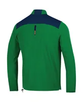 Men's Under Armour Green Notre Dame Fighting Irish 2023 Motivate Half-Zip Top