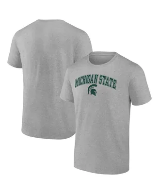Men's Fanatics Steel Michigan State Spartans Campus T-shirt