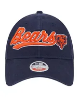 Women's New Era Navy Chicago Bears Cheer 9FORTY Adjustable Hat