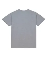 Men's Mitchell & Ness Heather Gray And 1 Basketball T-shirt