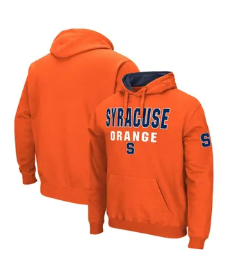 Men's Colosseum Orange Syracuse Sunrise Pullover Hoodie