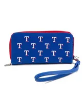 Women's Texas Rangers Zip-Around Wristlet Wallet