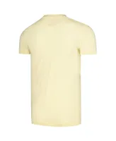 Men's American Needle Yellow Distressed Coors Vintage-Like Fade T-shirt