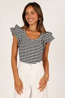 Petal and Pup Womens Martina Ribbed Top