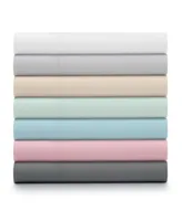 Ella Jayne Percale Cool Crisp 300 Thread Count 100 Cotton Deep Pocket Sheet Set