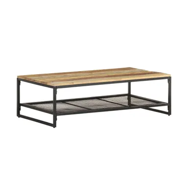 Coffee Table 43.3"x23.6"x13.8" Solid Reclaimed Wood