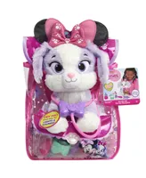 Minnie Mouse Disney Junior On-The-Go Pet Vet Backpack Set, Dress Up and Pretend Play Doctor Kit