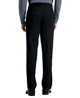 Haggar Men's Premium Comfort Straight-Fit 4-Way Stretch Wrinkle-Free Flat-Front Dress Pants