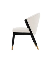 Manhattan Comfort Ola 21.46" Wide Boucle Upholstered Dining Chair