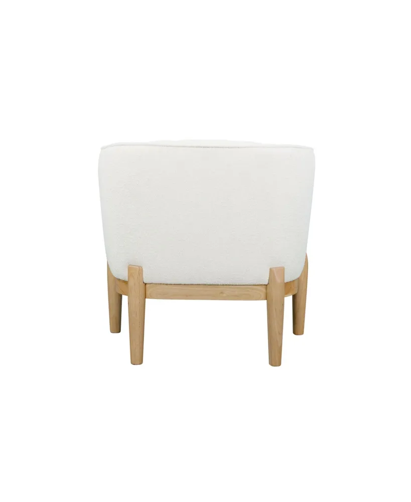 Lifestyle Solutions 30.7" Boucle Catriona Accent Chair