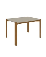 Manhattan Comfort Gales 47.24" Medium Density Fiberboard Rectangular Dining Table