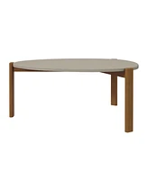 Manhattan Comfort Gales 32.44" Medium Density Fiberboard Mid-Century Modern Coffee Table