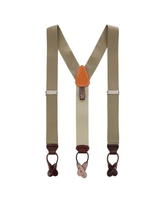 Trafalgar Hudson Nylon Button End Suspenders