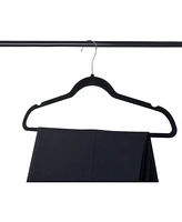 30 Pack Velvet Clothes Hangers - Premium Heavy Duty Clothes Hangers with Hook Swivel 360-Ultra Thin